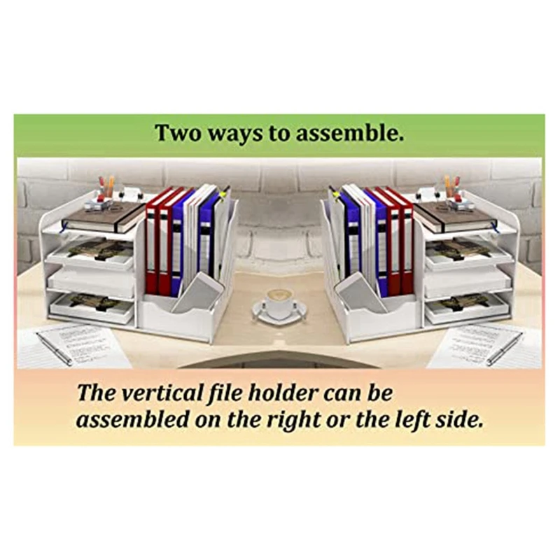 1 комплект настольный держатель для файлов органайзер офисных принадлежностей