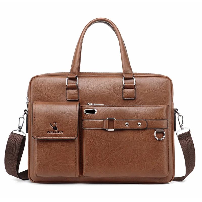 

Роскошный портфель для мужчин, модные дизайнерские сумки для ноутбука, Офисная сумка для работы, мужские деловые сумки для компьютера с ручками сверху