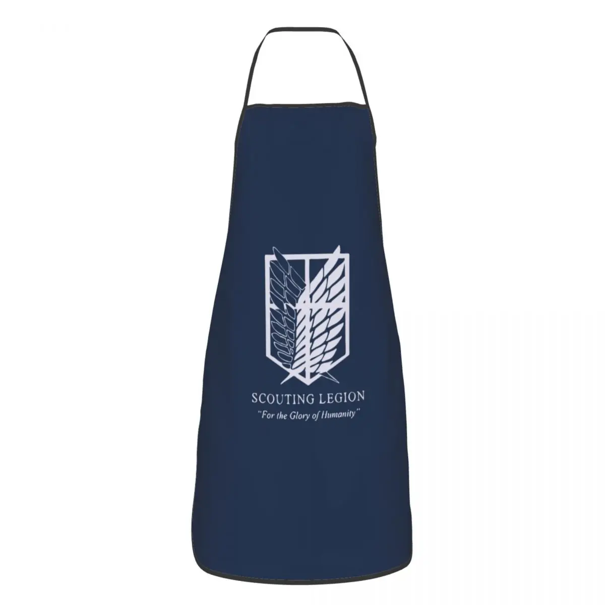 

Attack On Titan Aprons for Women Men Printed Kitchen Bib Japan Anime Polyester Painting Tablier