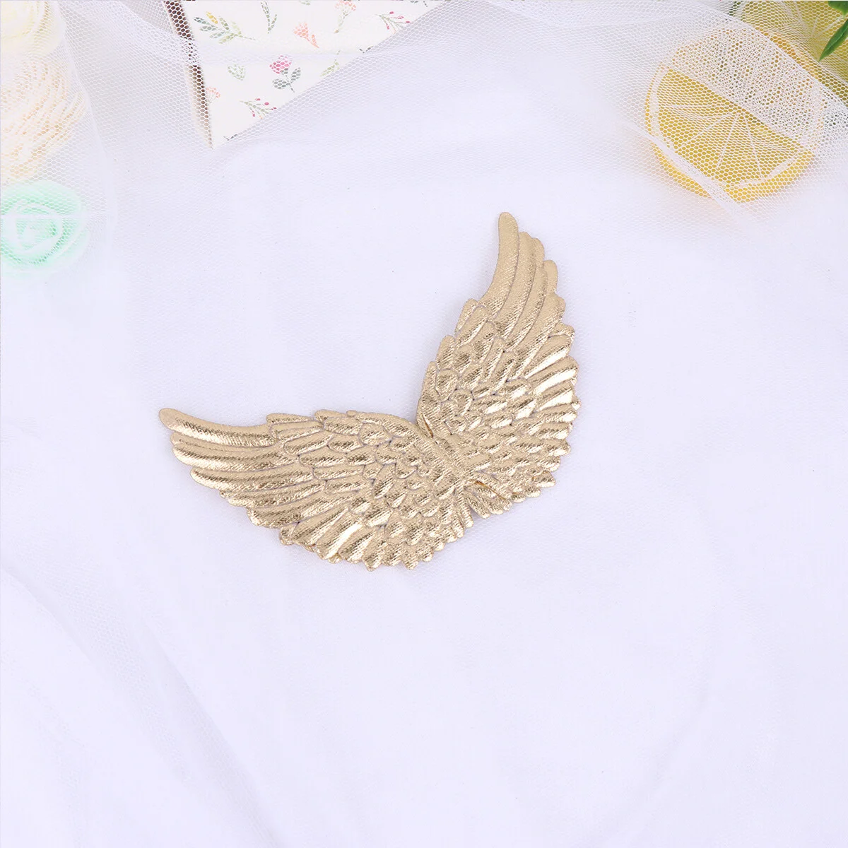 

12PCS Golden Mini Wing Creative DIY Decor Angel Wing Gift DIY Costume Backpack Accessary Crafts Decorative Props