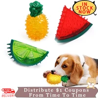 pet dog chew toys with fruit shape product for small medium dogs interactive puppy accessories bite resistant dog supplies
