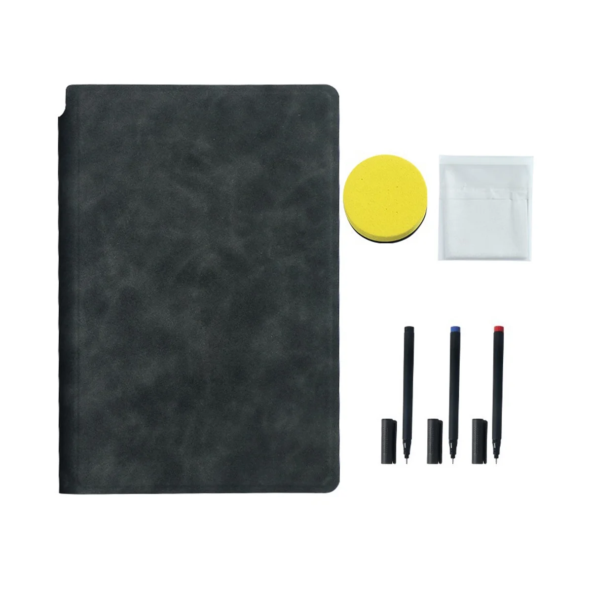 

A5 Whiteboard Notebook Portable Draft Book Writing Board Desktop Memo This Week's Plan Portable Office Notebook