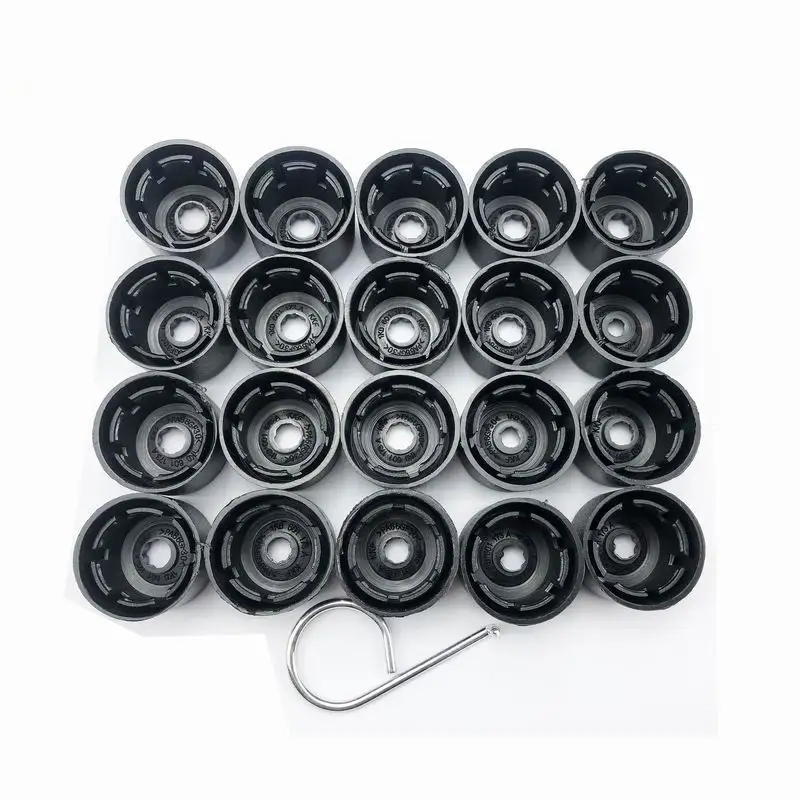 

20Pcs 17mm Auto Hub Screw Cover Bolt Rims Dust Proof Anti-rust Car Wheel Nut Caps For Volkswagen Bora Sagitar Magotan Passat