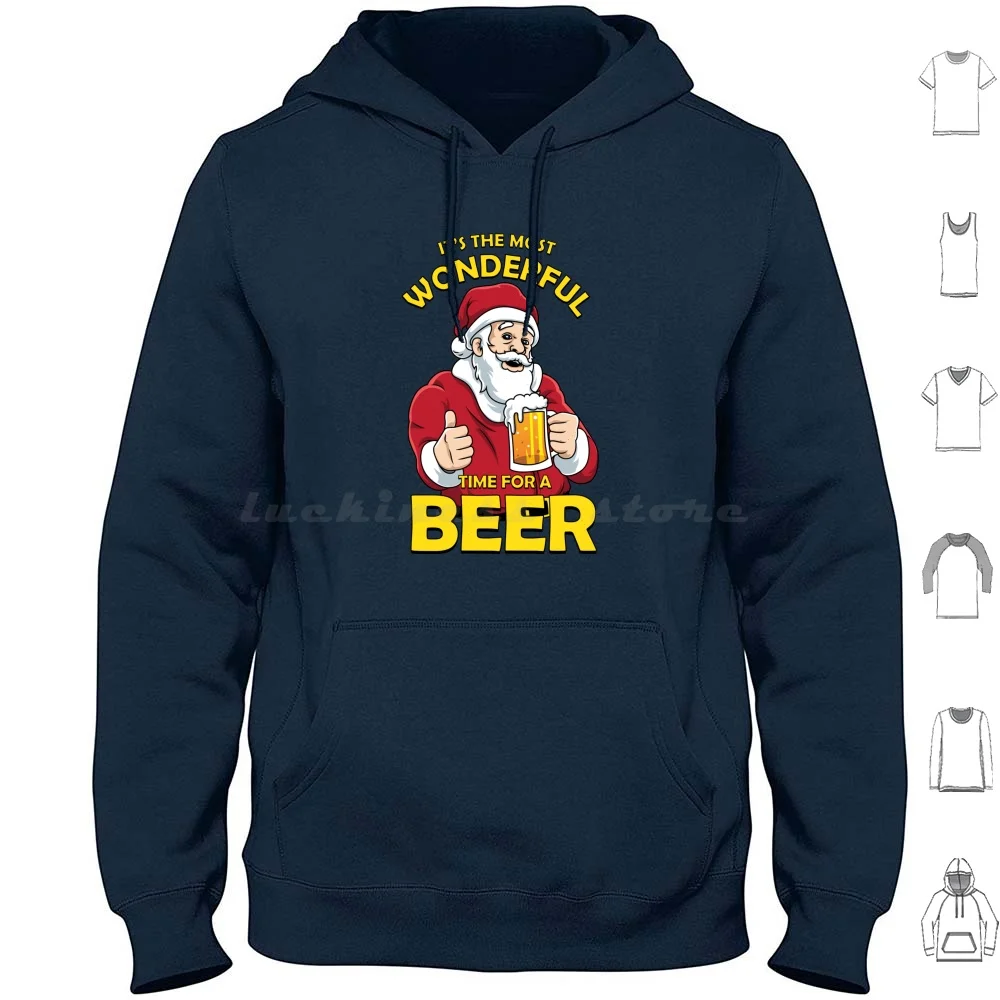 

It'S The Most Wonderful Time For A Beer Christmas T-Shirt Hoodies Long Sleeve Its The Most Wonderful Time For A Beer