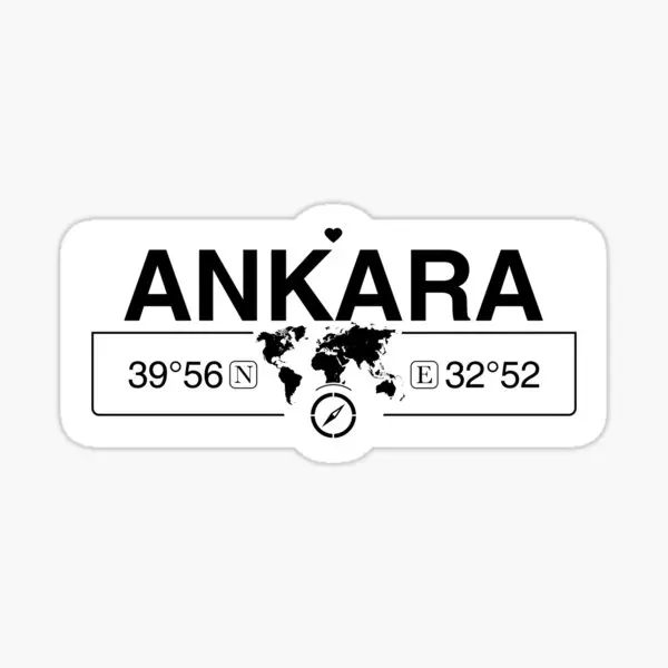 

Ankara Gps Map Sticker Auto Car Paste 17CM