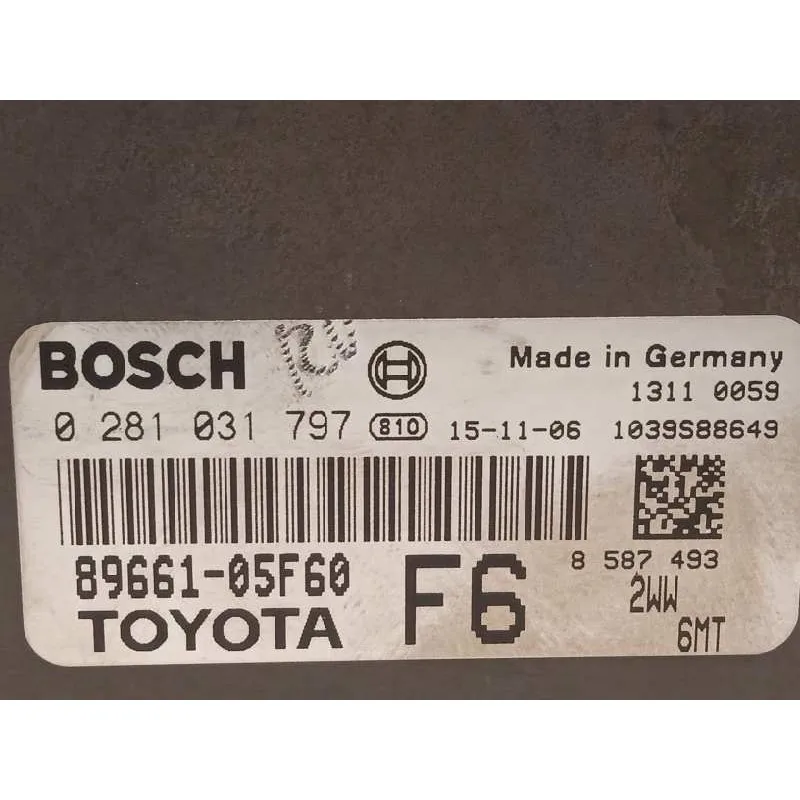 Электродвигатель для TOYOTA AVENSIS TOURING SPORTS ADVANCE 8966105F60 / 0281031797 6286388 |
