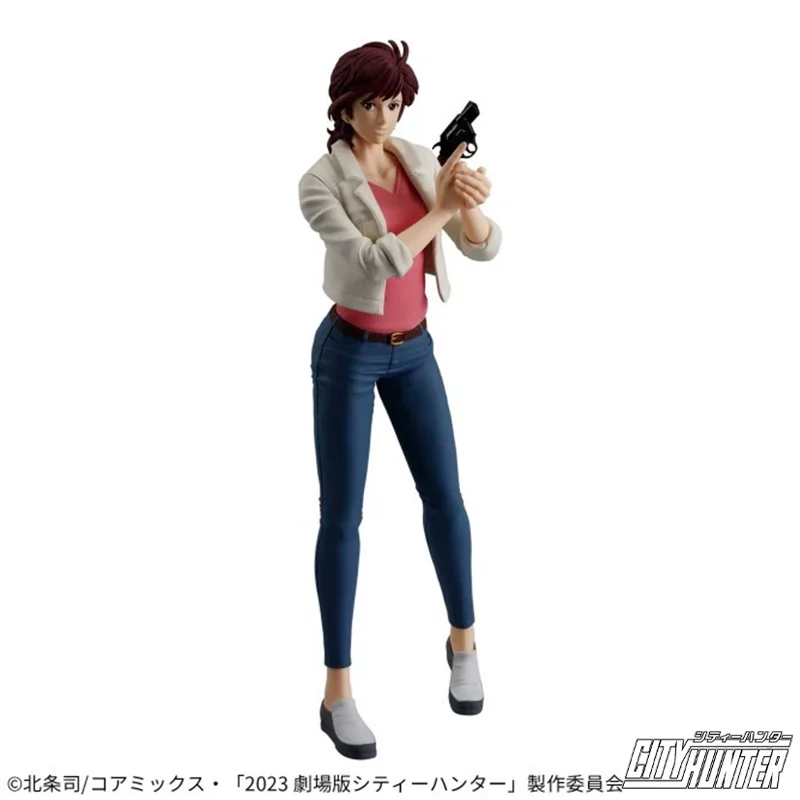 Фото Оригинальные фигурки Bandai Banpresto City Hunter: Ангельский пыль: Рё Саэба, Каори Макимура в повседневной одежде, аниме-фигурки, коллекционные фигурки, экшн-фигурки №5