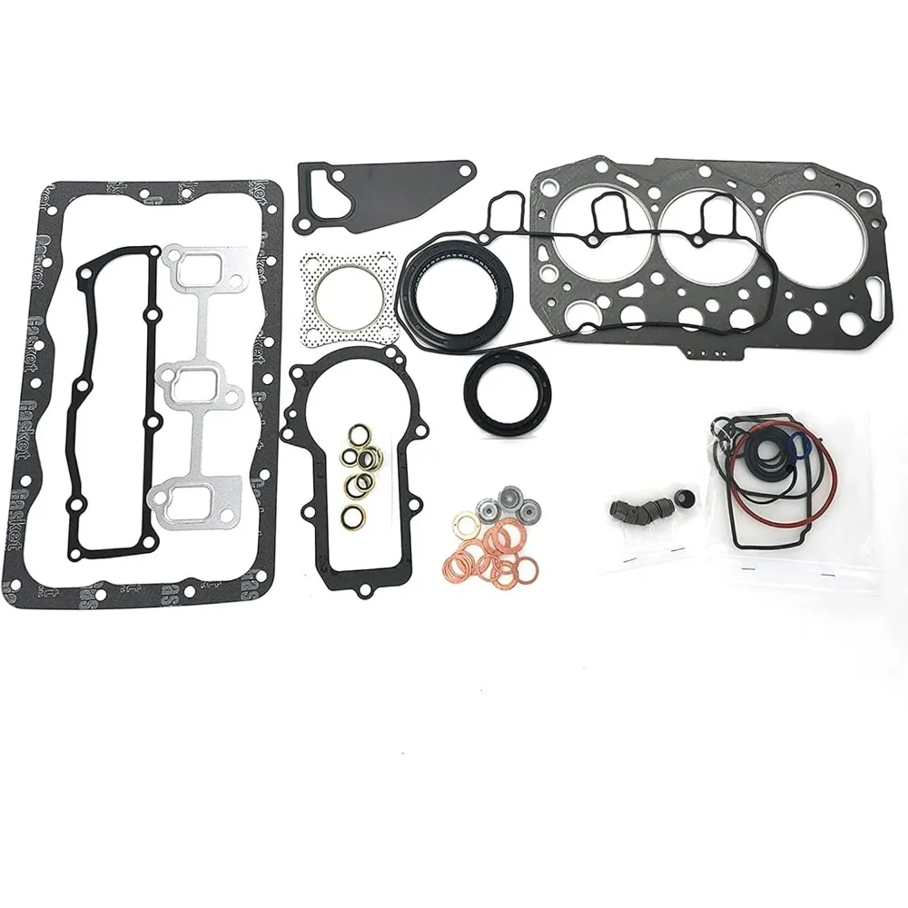 Головка блока цилиндров 3TNM72 + 1 комплект полных прокладок совместимый с