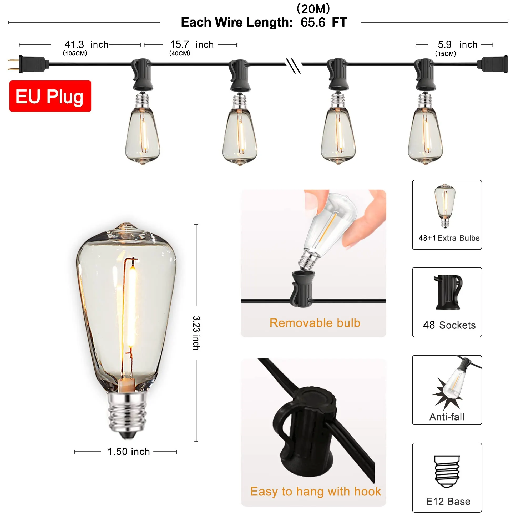 

GANRILAND светодиодные гирлянды для сада