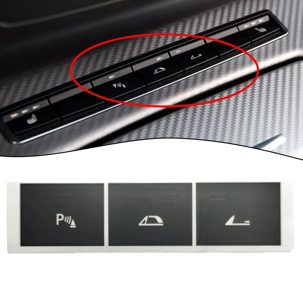 Наклейки для ремонта кнопок центральной консоли наклейки автомобиля