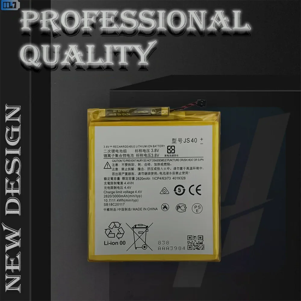 Сменный аккумулятор JS40 3000 мАч 3 8 В для MOTOROLA Moto Z3 Play XT1929-1 XT1929-4 XT1929-5 XT1929-6 XT1929-8
