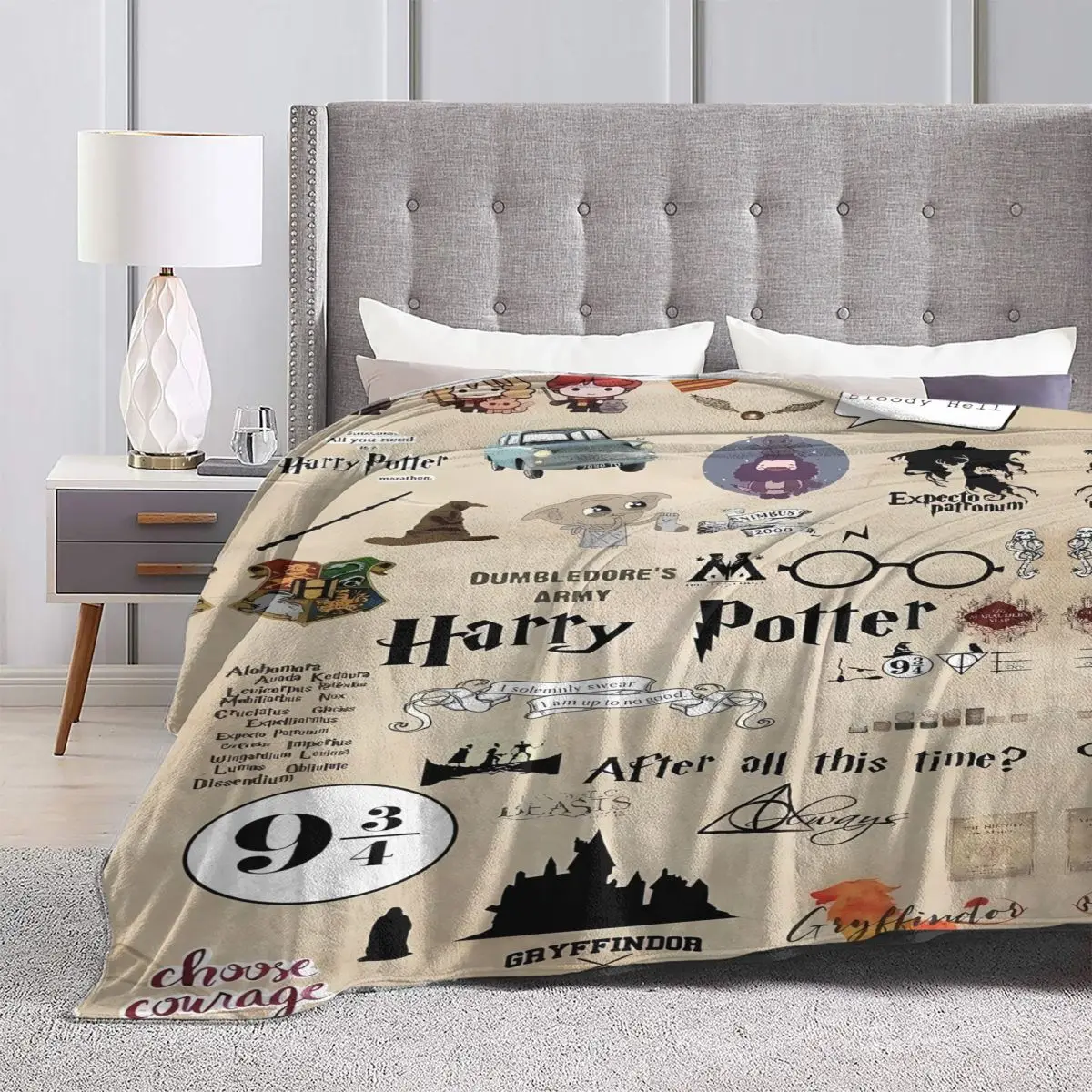 Одеяло Harrys Potters теплое забавное плюшевое постельное белье пледы для дивана стула