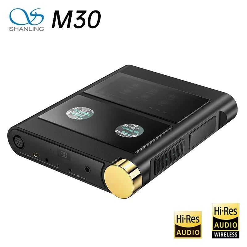 SHANLING M30 Портативный модульный потоковый медиаплеер HIRES Android Hi-Fi усилитель для