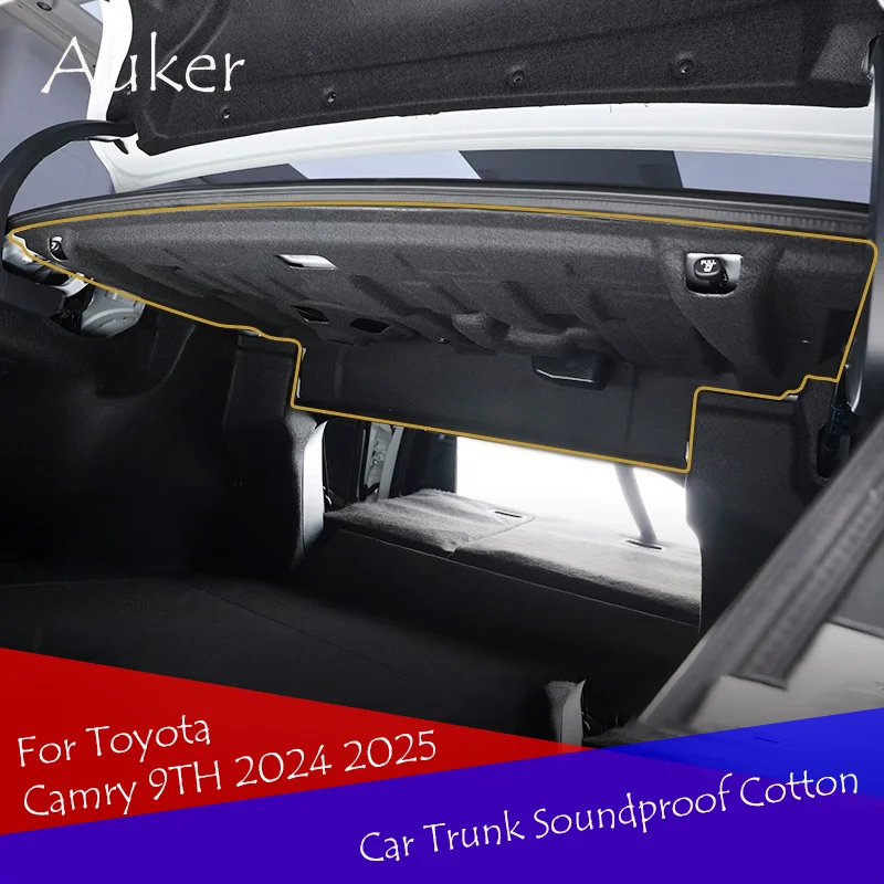 

Для Toyota Camry 9TH 2024 2025 изоляция для багажника автомобиля хлопковая звукоизоляция коврик наклейка аксессуары