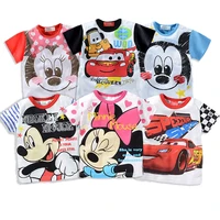 disney mickey mouse long t shirts loose tops summer thin home comfort shirt graffiti art girl clothes fits fat girls 6 years old