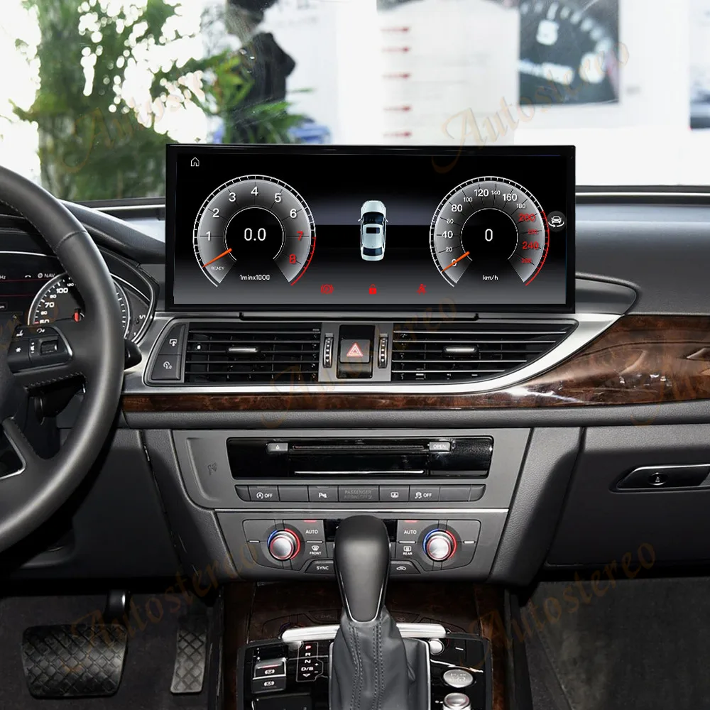 Фото 15,8-дюймовый Android 14 Qualcomm Carplay для Audi A6 A7 2016-2018: автомобильная GPS-навигация, мультимедийный проигрыватель, автомагнитола №3