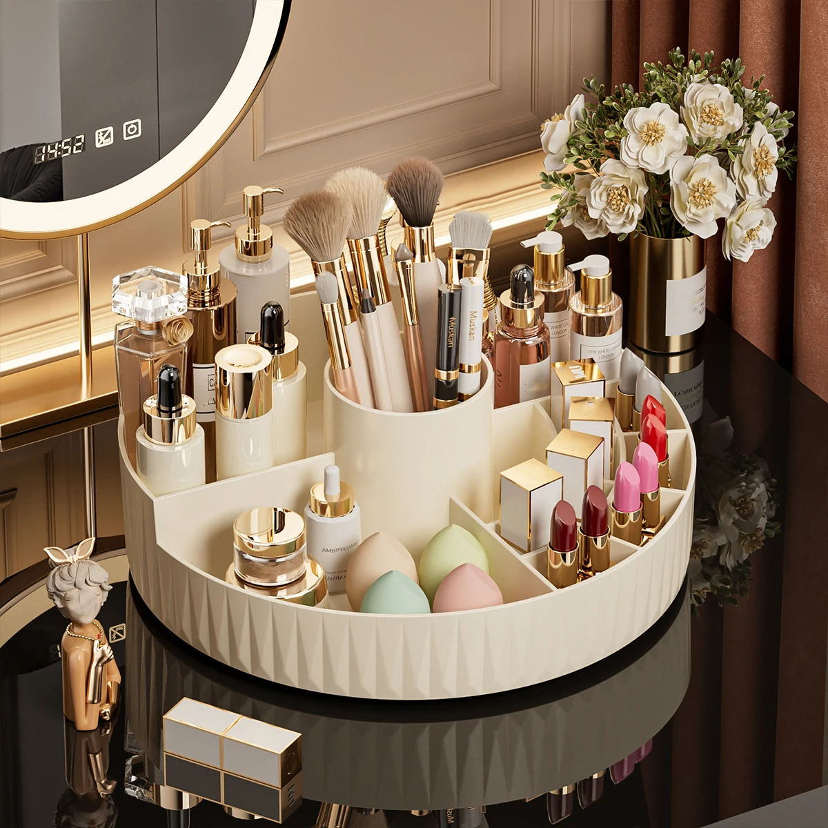 

Rotating Cosmetic Organizer