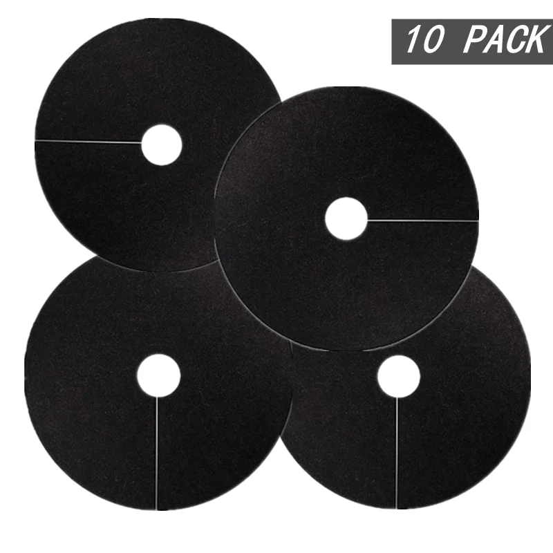 

10 шт., тканевые коврики для защиты деревьев