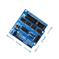 1pcs sensor shield v5 0 sensor expansion board uno mega r3 v5 for arduino electronic building blocks of robot parts