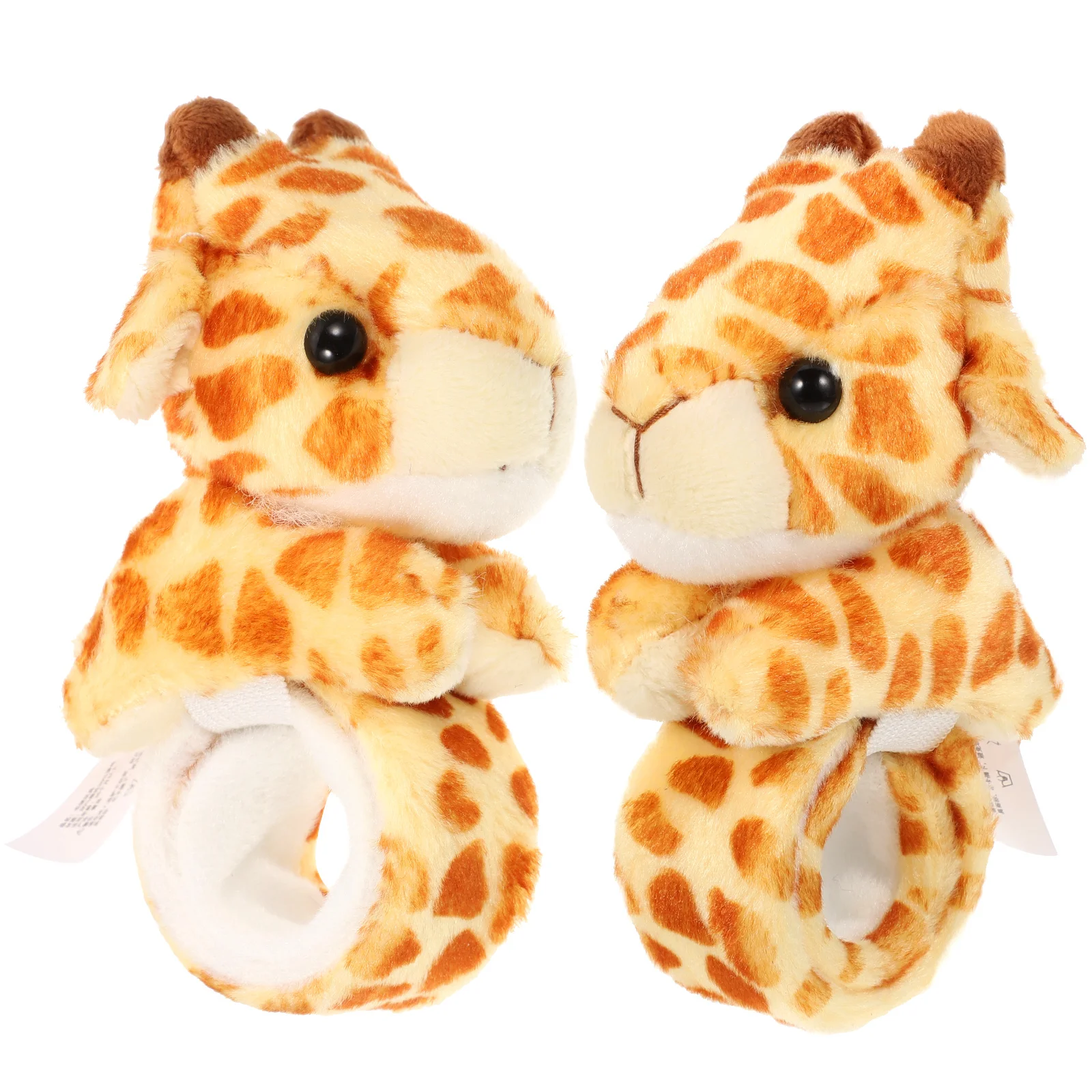 

2Pcs Plush Animal Slap Bracelet Stuffed Animal Slap Band Giraffe Wristband