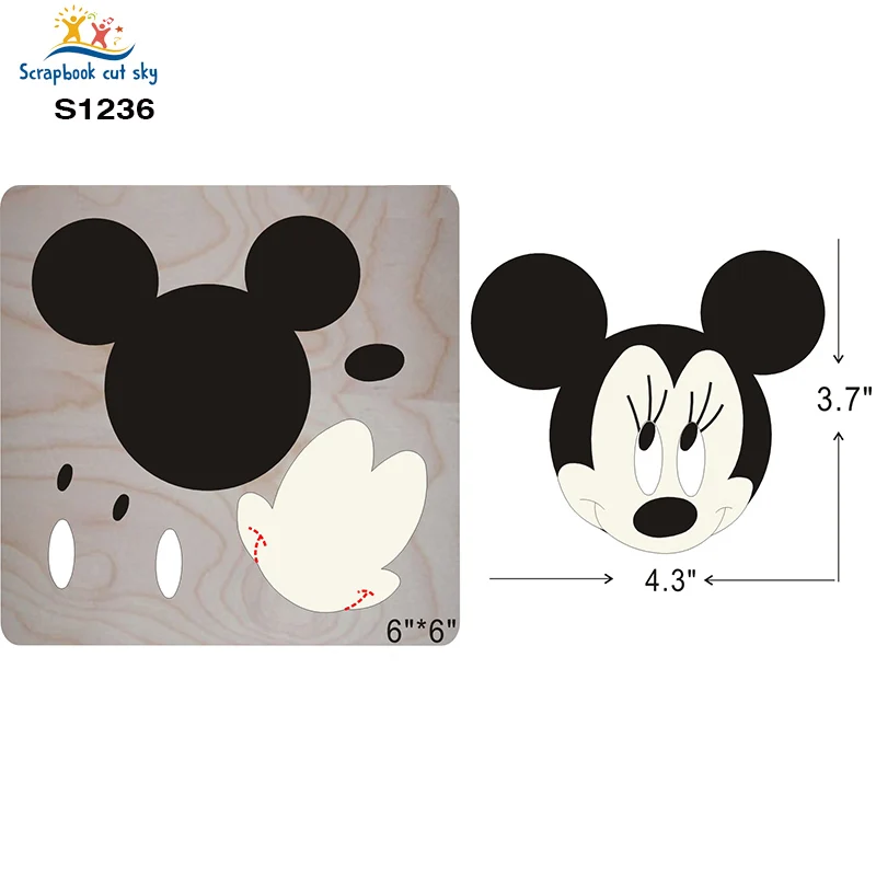 

Cartoon DIY Handmade S1236 Cutting Die for Market General Machine