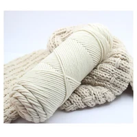 100 gramsball 8 strand milk fibre cotton thhick yarn crochet wool knitted thread soft touch skin sweater doll scarf