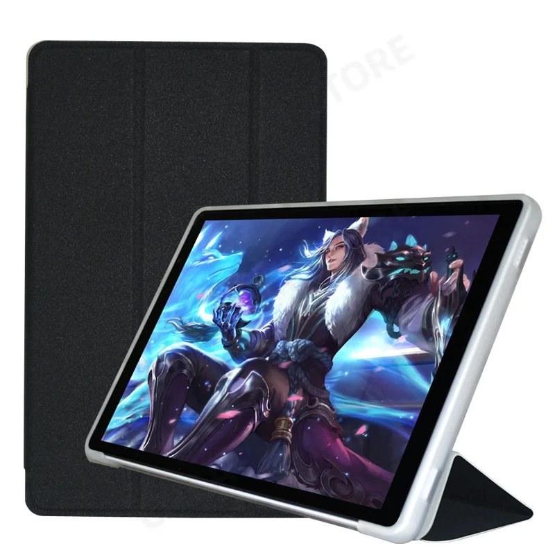 

Tri-Folding Stand Funda For Teclast T50 Pro Smart Case T50Pro 11" Tablet PC Folio PU Leather Cover with Soft TPU Back Shell