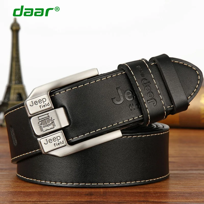 Genuine Leather Belt for Men High Quality Alloy Pin Buckle Jeans Belt Cowskin Casual Belts Business Belt Cowboy Waisand