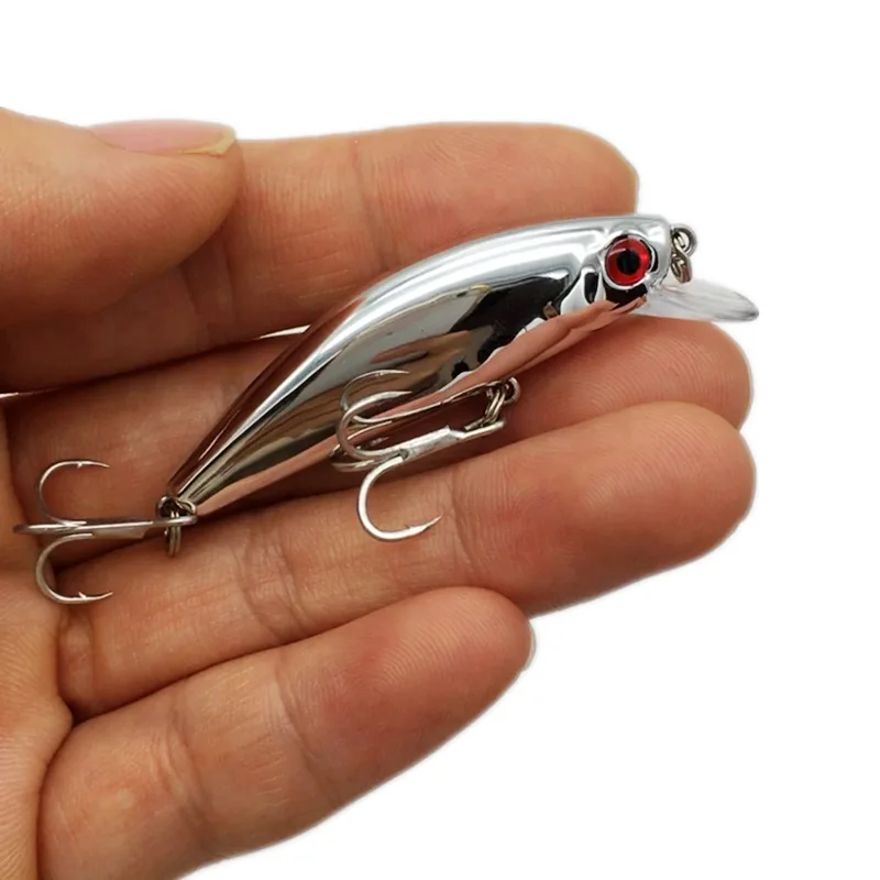 

1Pcs Minnow Fishing Lure 5.5cm 6g Wobbler Sinking Plastic Hard Bait Crankbaits Isca Artificial Lure For Bass Pike Fihsing Tackle