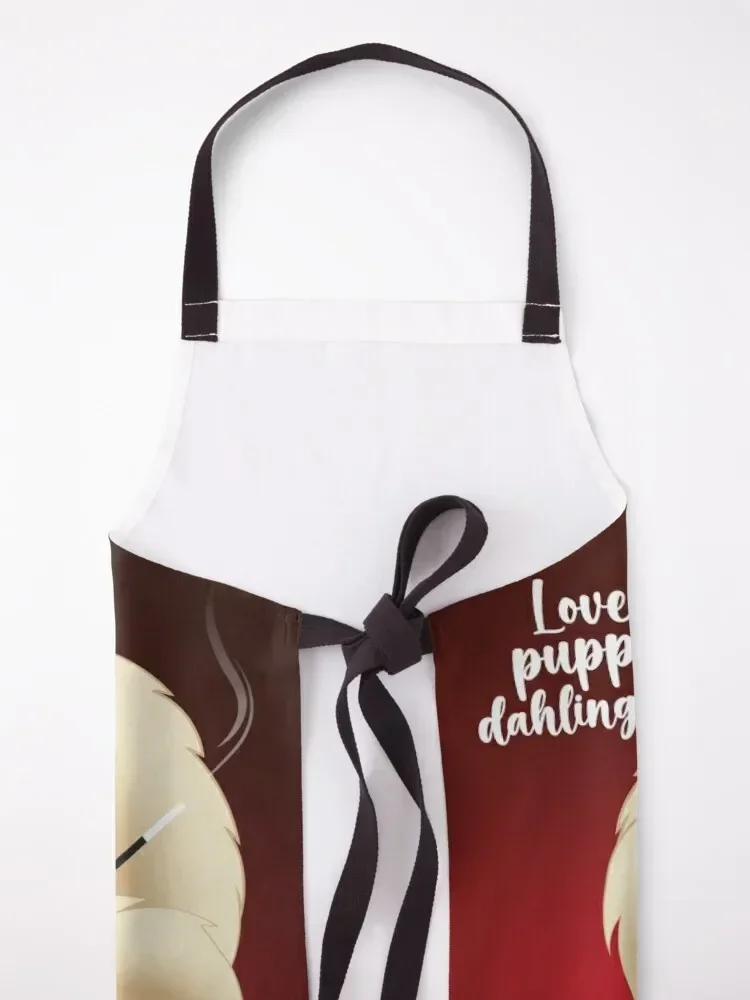 Фартук Любовь щенков дапинг для дома полезные кусочки женский фартук