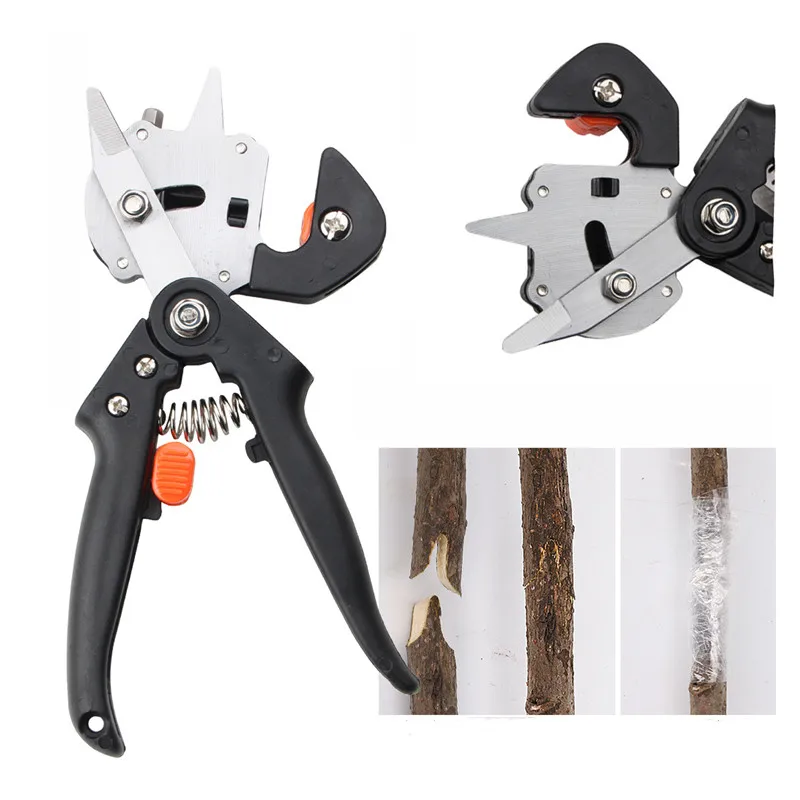 Grafting Pruner Scissor Garden Tool Professional Branch Cutter Secateur Pruning Plant Fruit Tree Scissor Chopper Vaccination Cut