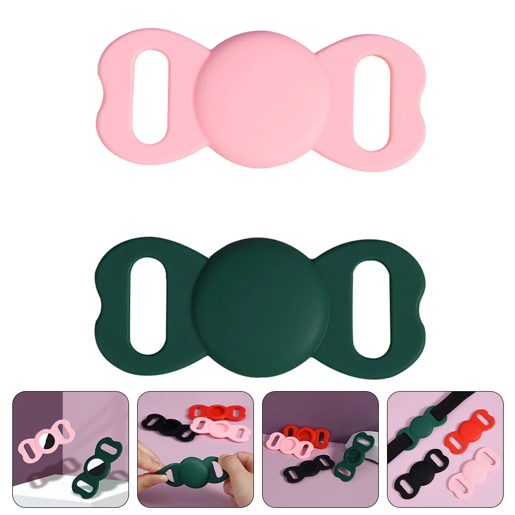 

Tag Tracer Air Case Cover Pet Collar Dog Holder Tracking Cases Anti Lost Finder Silicone Hanging Tracker Sleeve Skin Lightweight