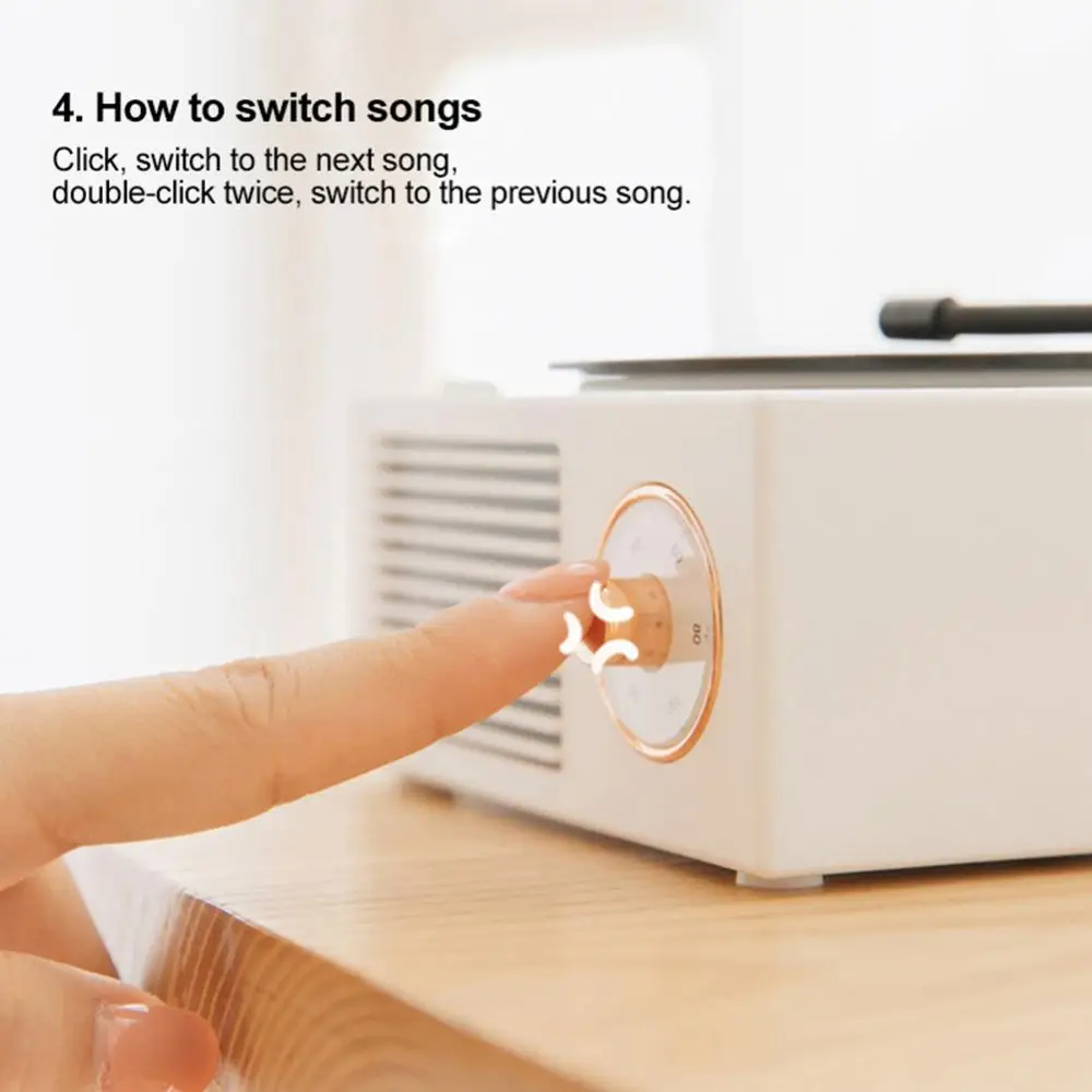 2021 горячая Распродажа мини ретро виниловая запись беспроводной Bluetooth динамик