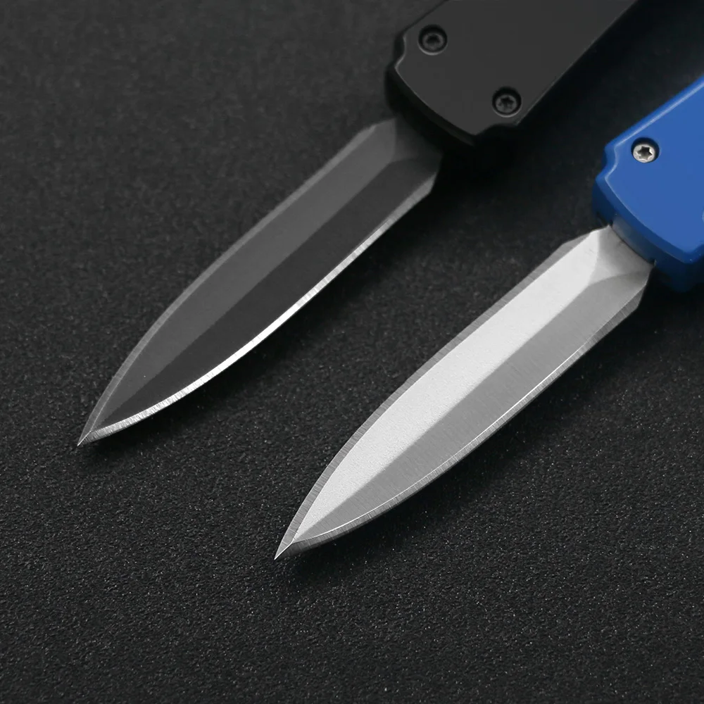 Мини 5-дюймовый OTF Портативный Карманный многоцелевой нож для самообороны на