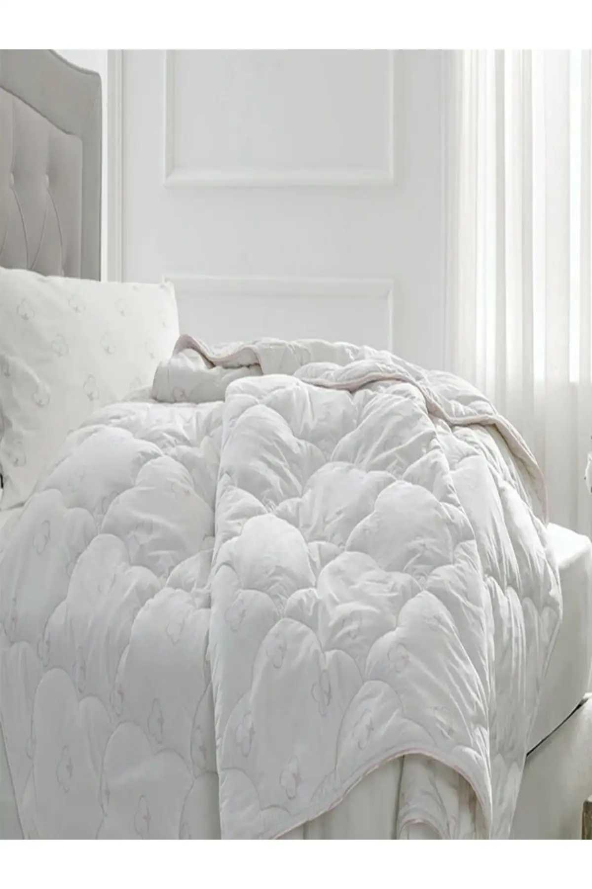 Baby Cotton Quilt (95x145 Cm) outlet Product White Cotton Baby & Kids Home Textile Textile & Furniture