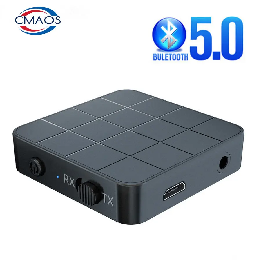 

Bluetooth 5,0 аудио приемник передатчик AUX RCA 3,5 мм 3,5 разъем USB музыка стерео Беспроводные адаптеры ключ для автомобиля ТВ ПК динамик