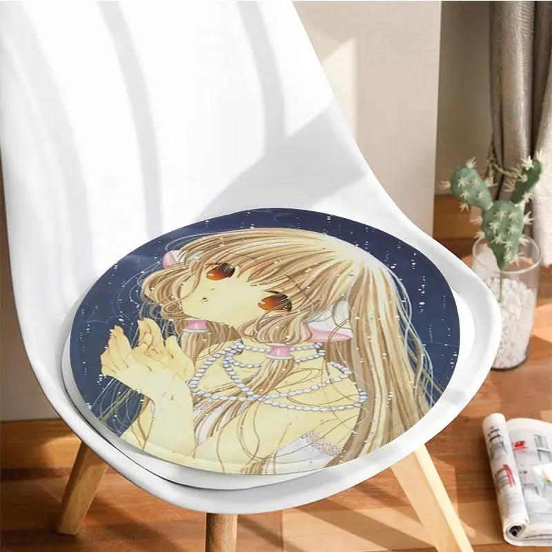 Простые разноцветные диванные коврики в стиле аниме Chobits подушки для обеденного