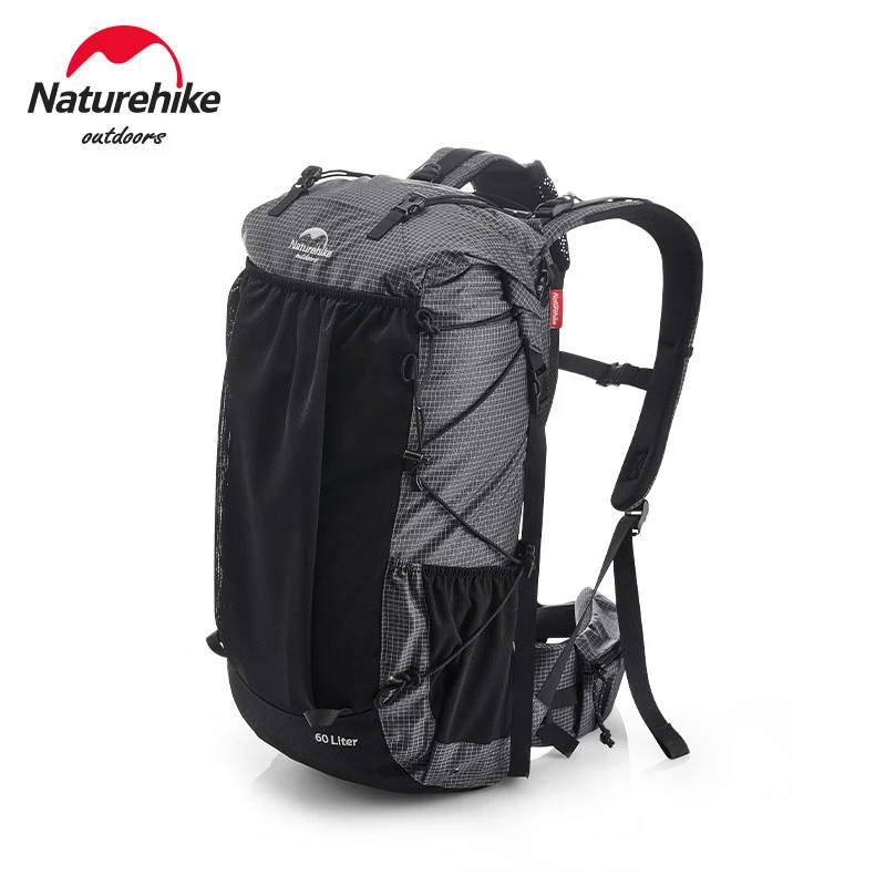 Naturehike Men's Backpack 40L Climbing Backpack Travel Shoulder Bag Fishing Trekking Rucksack Camping Hiking Backpack with cover