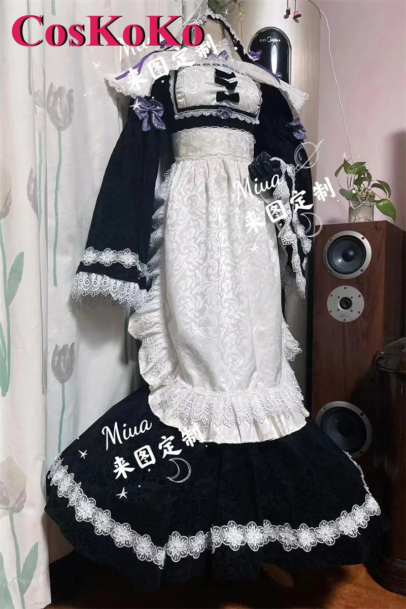 

【Customized】CosKoKo Emilia Cosplay Anime Re:Life In A Different World From Zero Costume Gorgeous Miad Dress Role Play Clothing