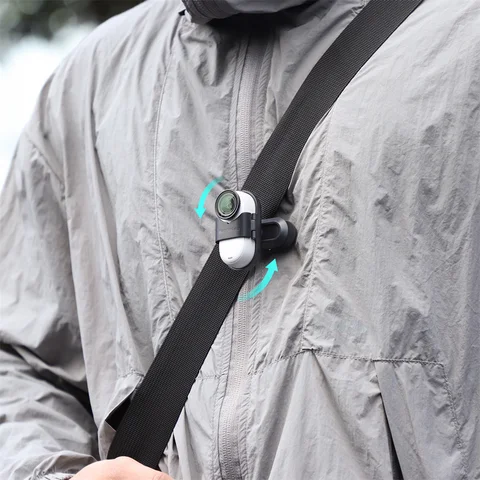 Зажим для рюкзака TENENELE для Insta360 Go 3/3S