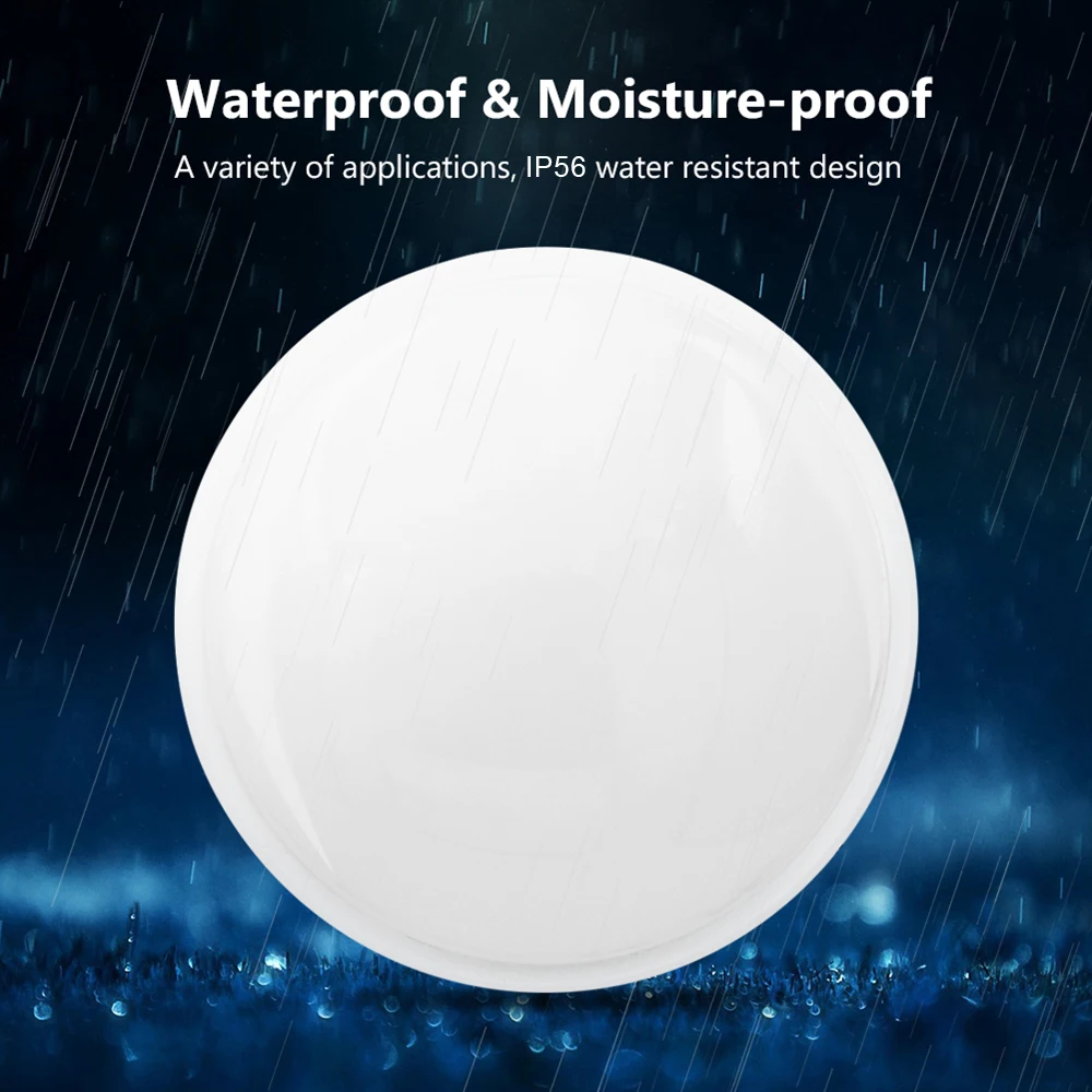 

AC 220V 15/20W Waterproof IP56 LED Chandelier Ceiling Light Suitable for Bathroom Toilet Bedroom Ceiling Light