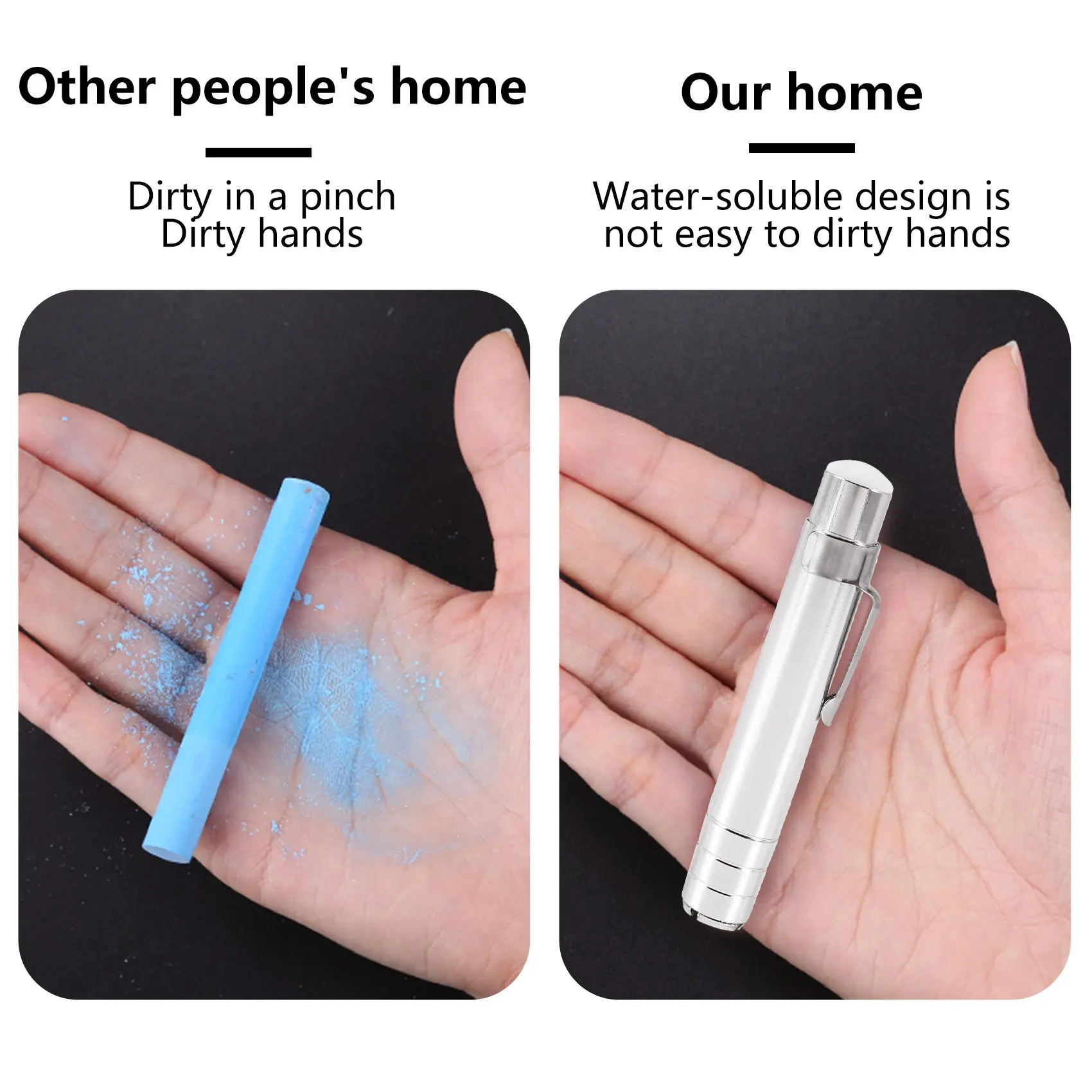 1 шт. металлический держатель для мелов