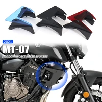 new motorcycle parts for yamaha mt07 mt 07 mt 07 2021 side downforce naked spoilers fixed wing winglet fairing wings deflectors
