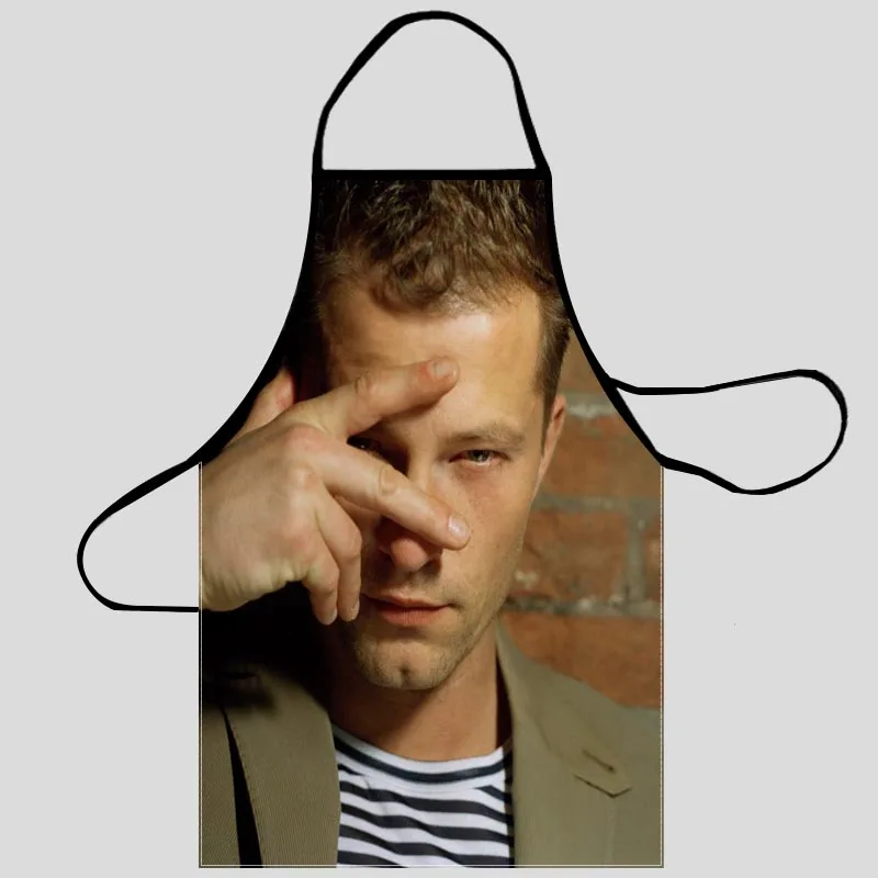 

Новинка, ярко-голубые задние фартуки для кухни для женщин, тканевые Оксфордские салфетки для уборки, домашняя техника для готовки