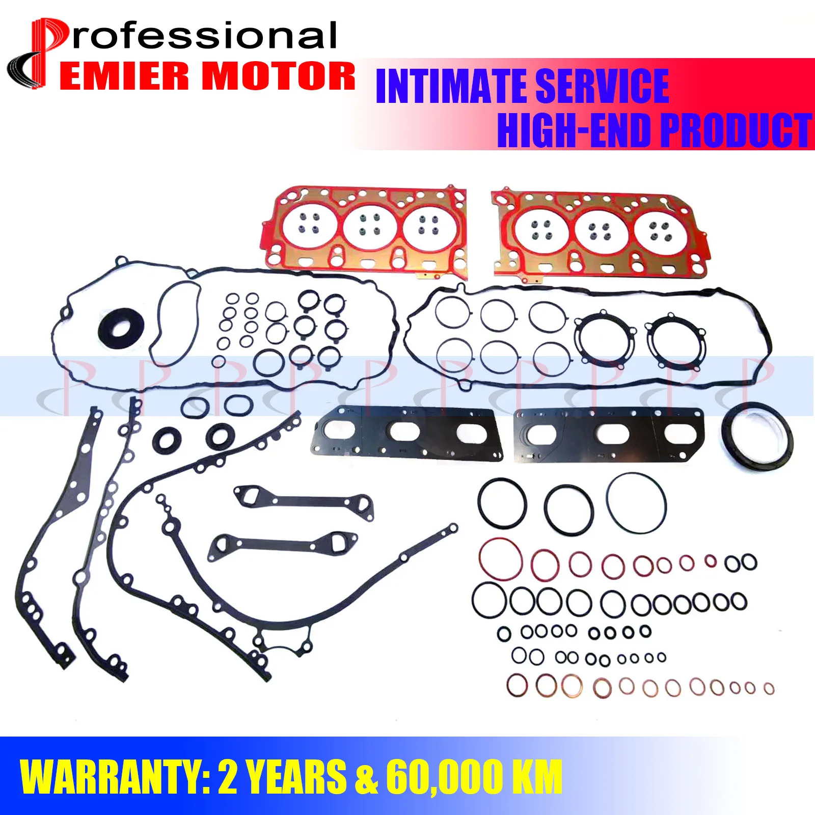 

Cylinder Head Repair Gaskets Seals Set for Porsche Panamera Macan S 970 95B 3.0T