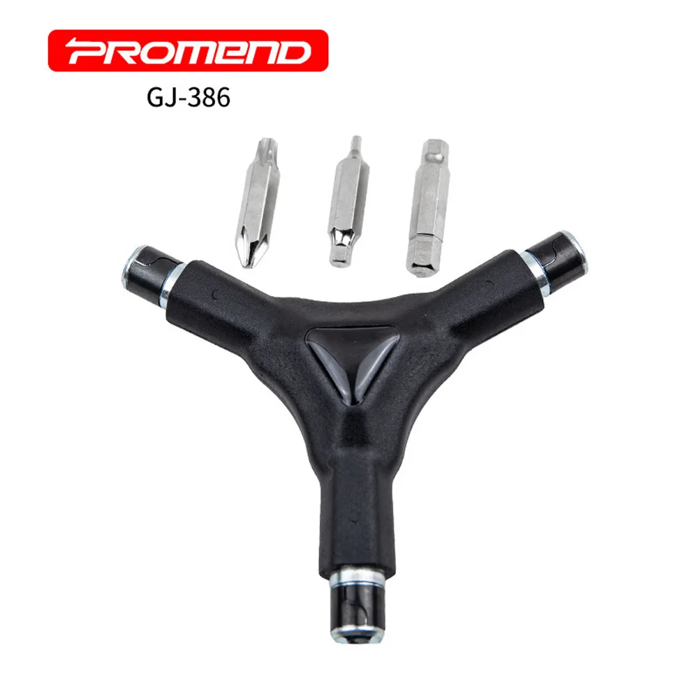 

ROMEND 6 In 1 Y Shape Hex Wrench Bike Bicycle Multifunction Repair Tool Professional GJ-386 Cycling Repari Tools Bike Accessory