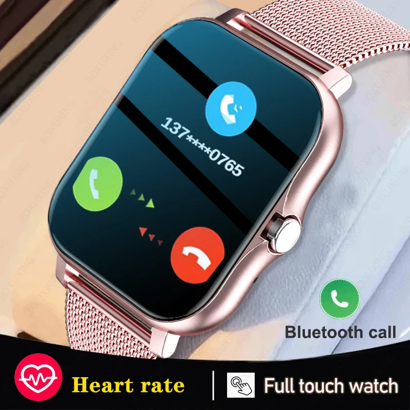 

2023 New Smart Watch Women Ladies Bluetooth Call Watch Fitness Waterproof Sport Smart Clock Fashion Ladies Men Smartwatch Woman