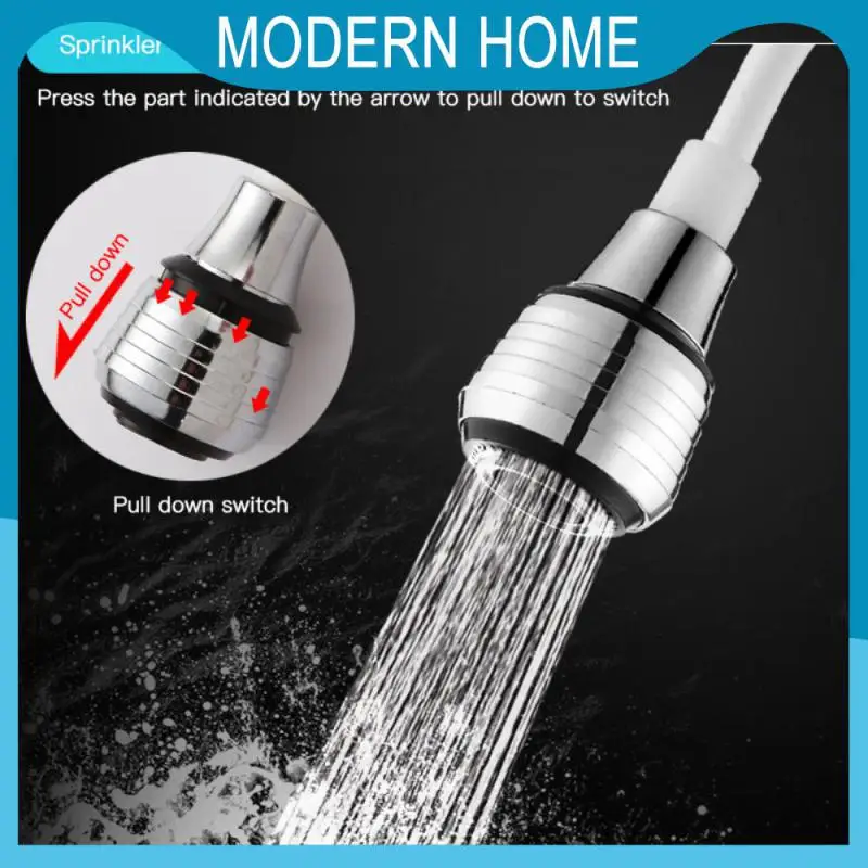 

360 Degree Adjustment Tap Extensions Kitchen Faucet Extension Tube Retractable Faucet Extender Multi-function Water Tap Adapter