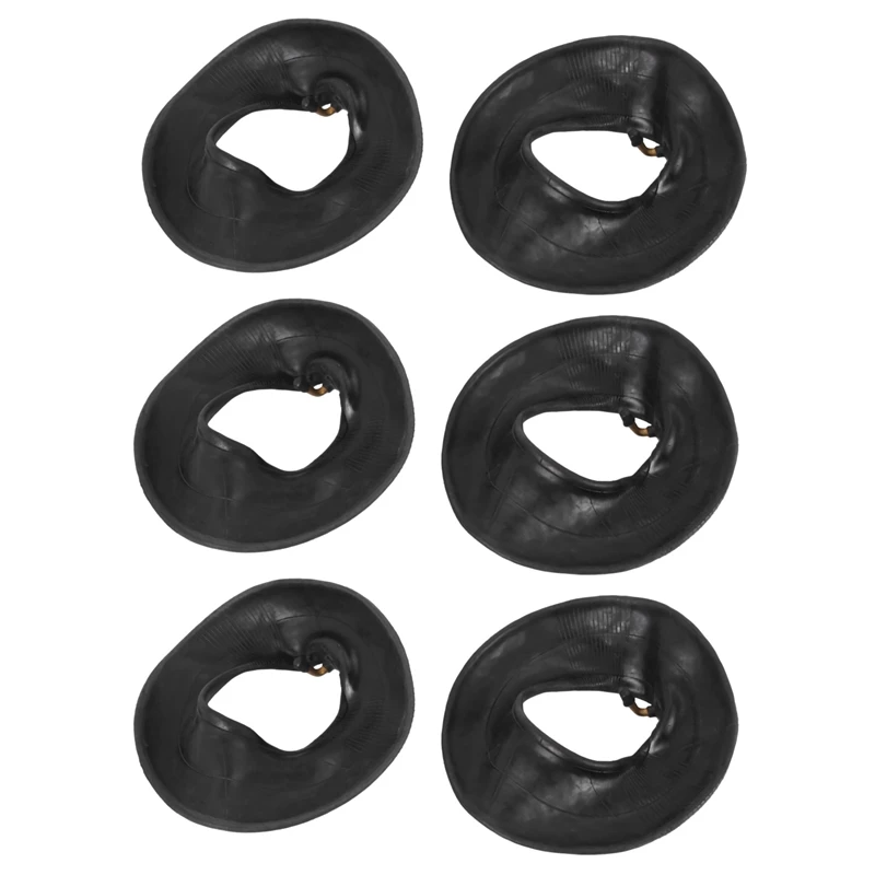 

6 PCS 4.10/3.50-4 Inch Inner Tube Tire for Hand Truck, Dolly, Hand Cart, Garden Cart, Lawn Mower,4.10-4 Replacement Tube