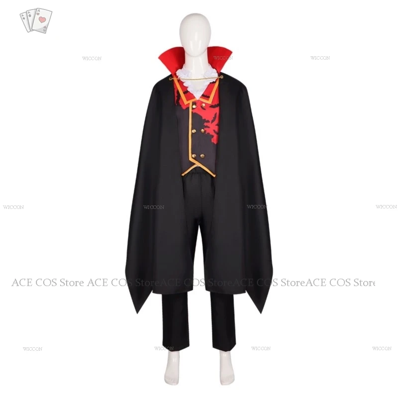 Сценическое представление накидка-вампир Дракулы костюм одежда на Хэллоуин